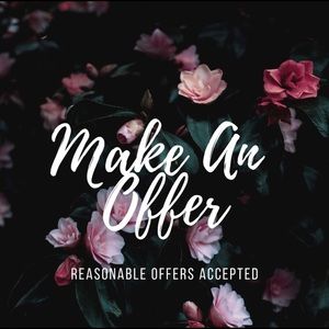 Make me an offer 🙋🏻‍♀️🛍